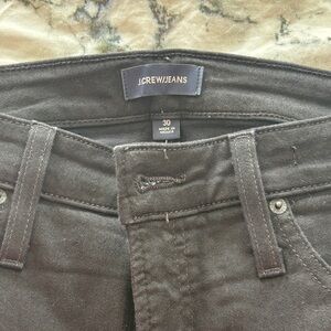 J. Crew high rise black Jeans stretch size 30